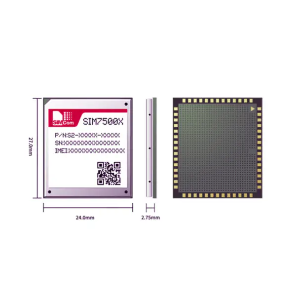 SIMCOM SIM7060R Cat-NB LPWA modul s PSM a eDRX Pásmo B1/B2/B3/B4/B5/B8/B12/B13/B17/B18/B19/B20/B25/B26/B28/B31/B66/B70