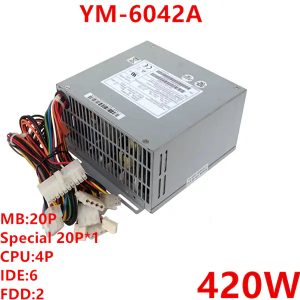 Zdroj napájení pro 3Y -5V 20P 420W spínaný zdroj YM-6042A