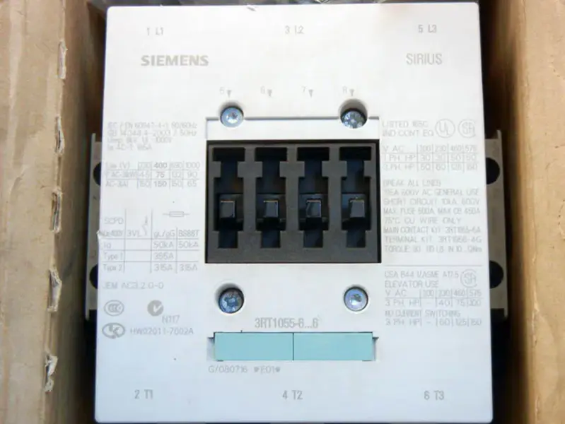 Siemens 3RT10556NF36
