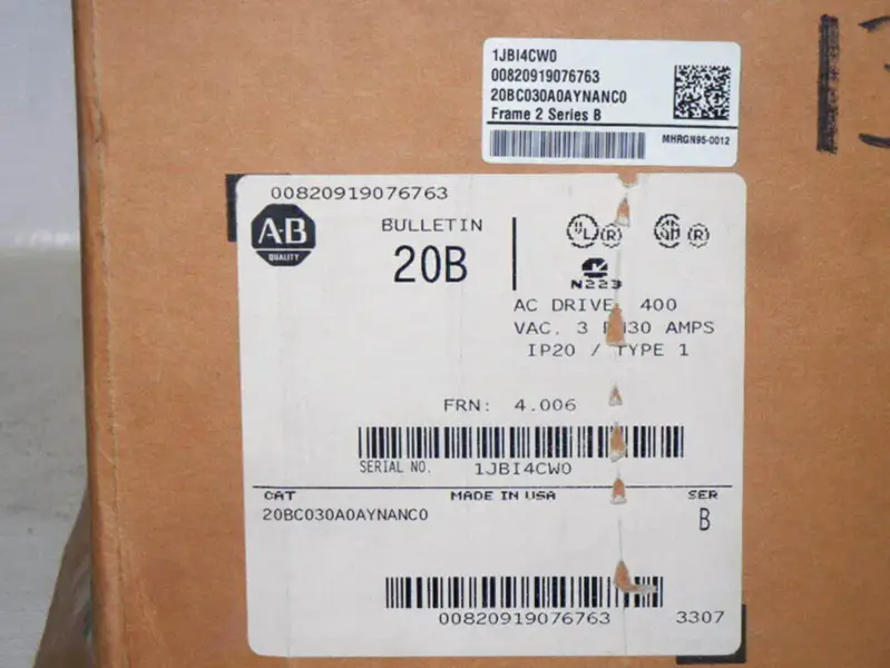 Allen-Bradley 20BC030A0AYNANC0