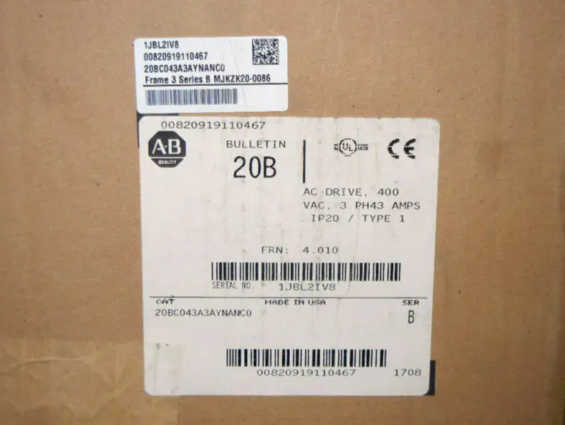 Allen-Bradley 20BC043A3AYNANC0