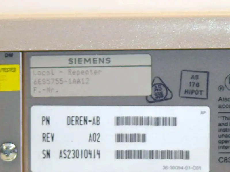 Siemens 6ES5755-1AA12