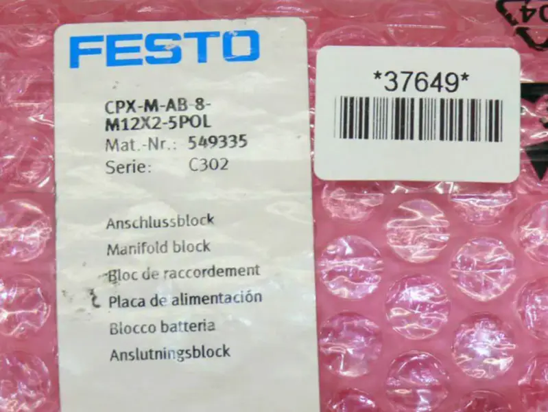 Festo CPX-M-AB-8-M12X2-5POL