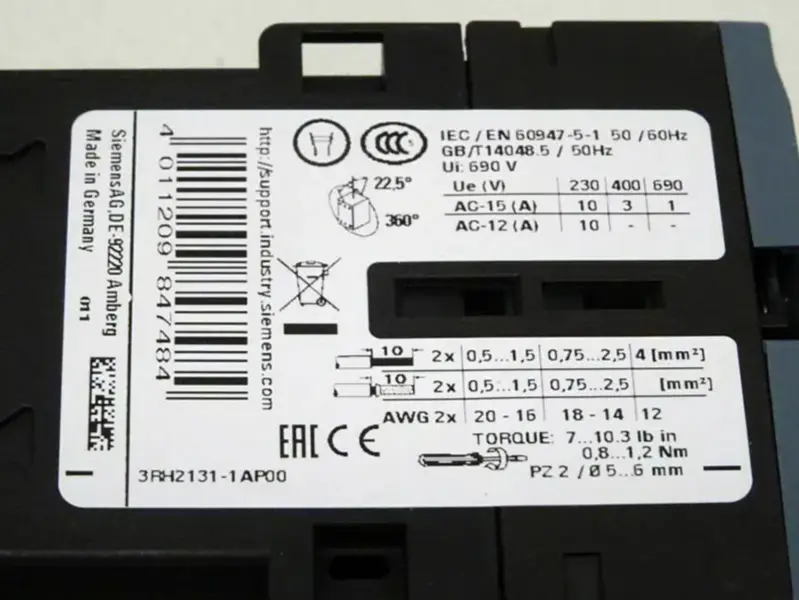 Siemens 3RH2131-1AP00