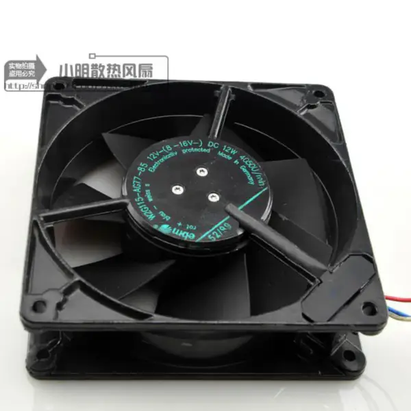 Ventilátor EBM W2G115-AG77-85 12V 12W 13cm 12738