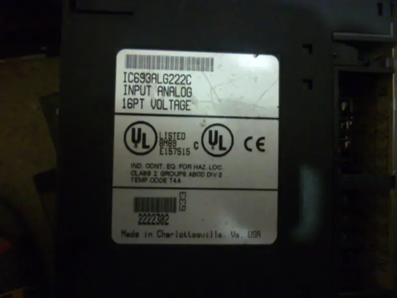 GE IC693ALG222C