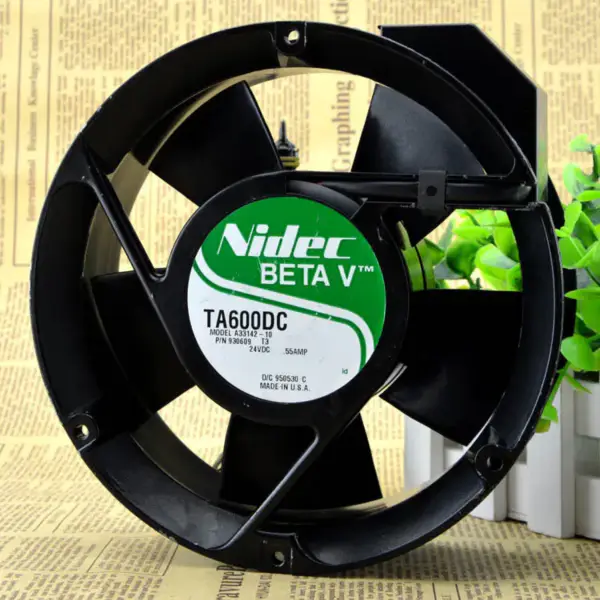 nidec TA600DC A33142-10 24V 0.55A 17CM 17050 ventilátor
