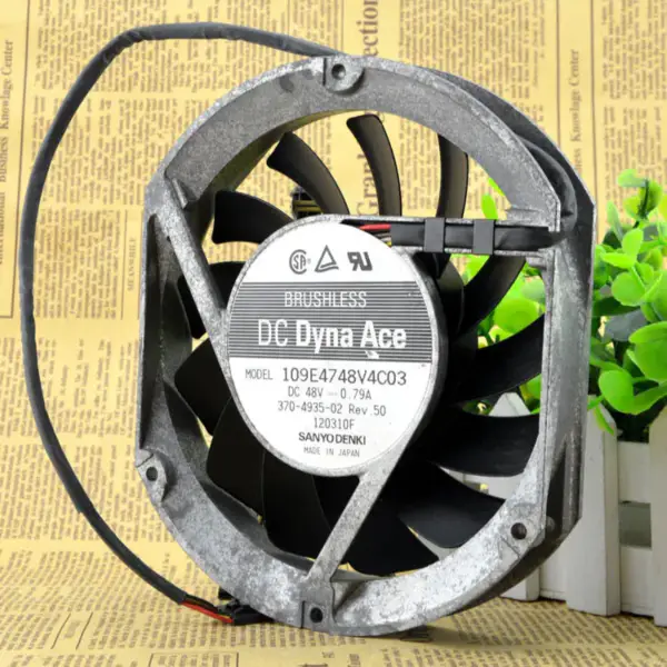Sanyo 17025 17cm ventilátor 48V ventilátor 109E4748V4C03