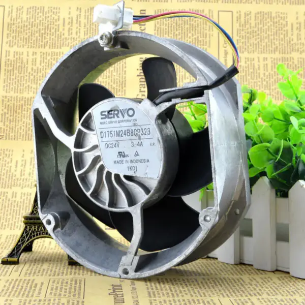 SERVO 15*17cm ventilátor D1751M24B8CP323 24V 3,4A