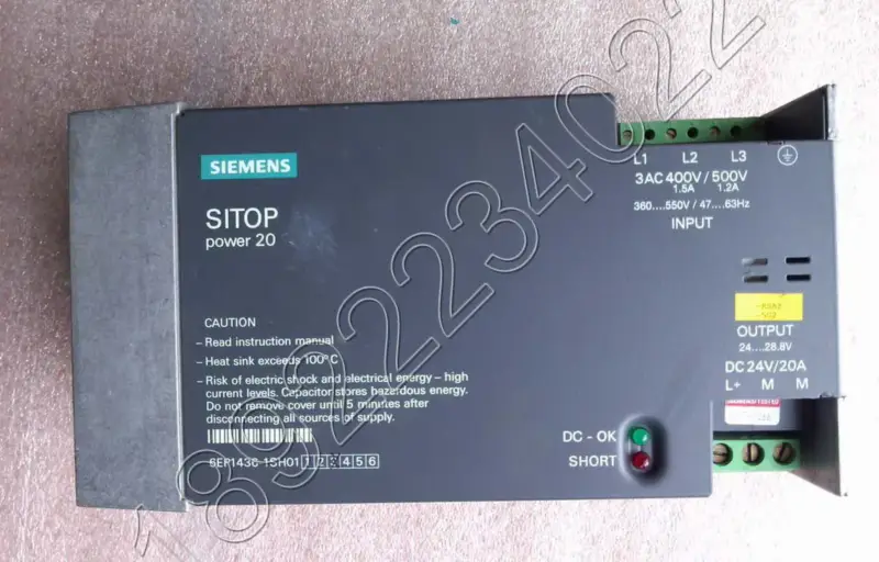 Napájecí zdroj SIEMENS 1P 6EP1436-1SH01