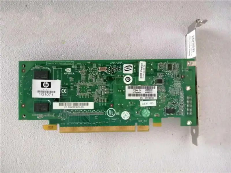 Grafická karta NVIDIA HP 430956-001 430965-001 NVS 128MB PCIe DVI
