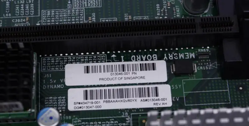 Základní deska serveru HP ML370G5 434719-001 podporuje pouze základní desku s 54XXCPU