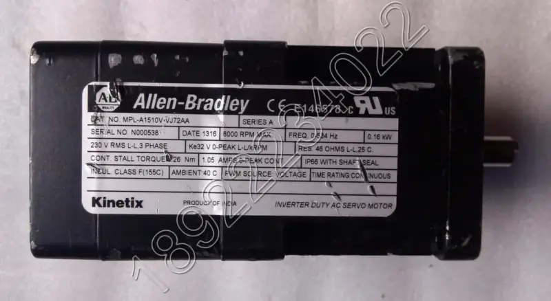 Motor ALLEN-BRADLEY MPL-A1510V-VJ72AA