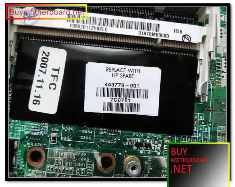 základní deska 443778-001 pro HP pavilion DV6000