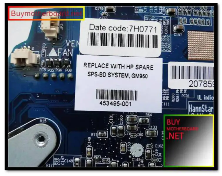 základní deska 453495-001 pro HP pavilion C700