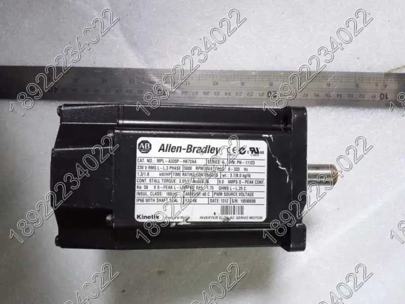 ALLEN-BRADLEY Motor MPL-A320P-HK72AA