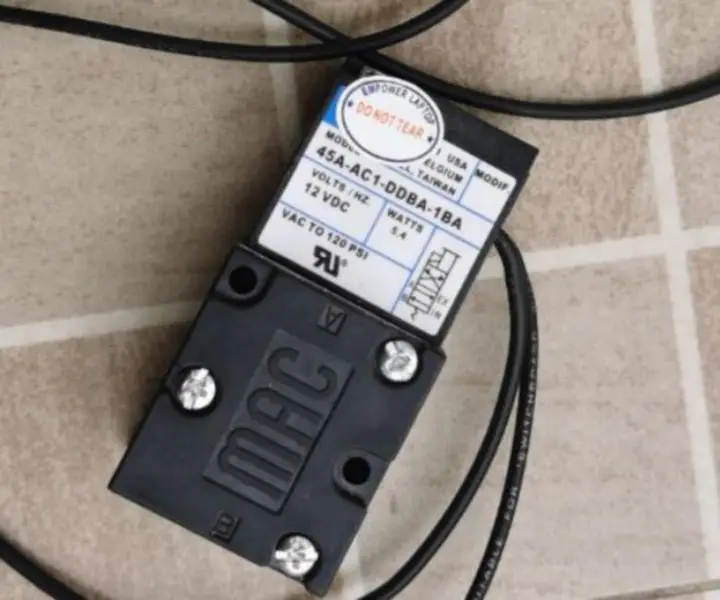 MAC 45A-AC1-DDBA-1BA Elektromagnetický ventil