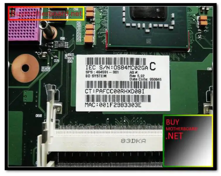 základní deska 464591-001 pro HP pavilion HDX