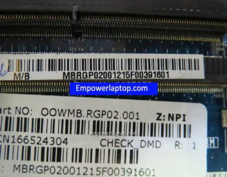 Základní deska Acer LA-7231P 4830