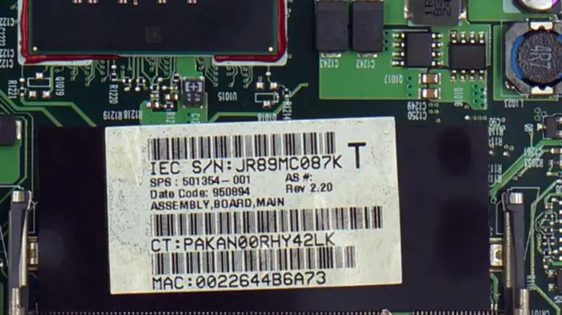 HP 6530S 6730S 501354-001 6050A2161001-MB-A04 Základní deska