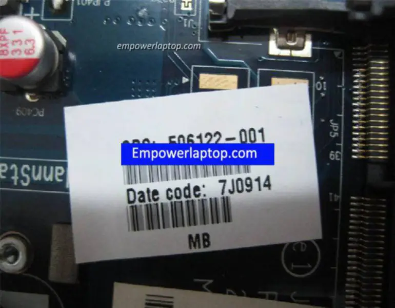 Základní deska HP DV7 506122-001 JBK00 LA-4092P