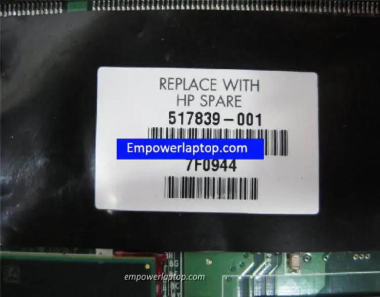 HP 517839-001 CQ61 DAOOP6MB6D0 Základní deska