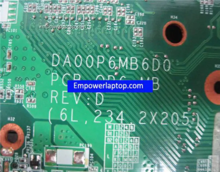 HP 517839-001 CQ61 DAOOP6MB6D0 Základní deska