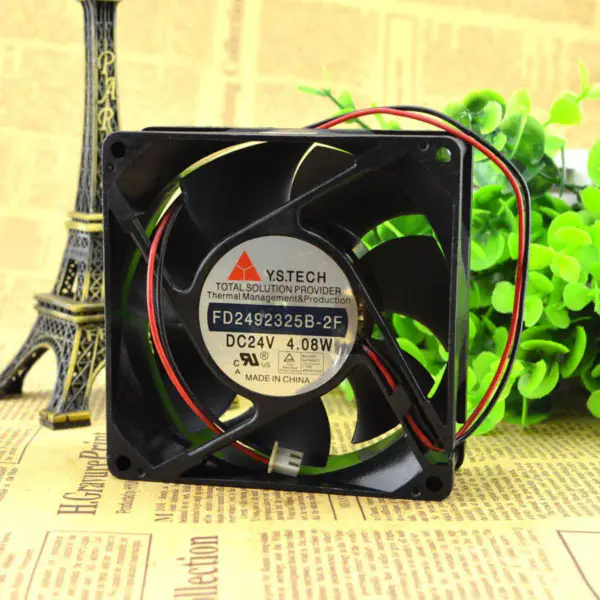 YSTECH 9232 9,2cm ventilátor FD2492325B-2F ventilátor ventilátoru