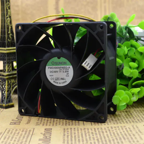 SUNON PMD4809PMB1-A ventilátor 3-vodičový FOO 48V 11,5W