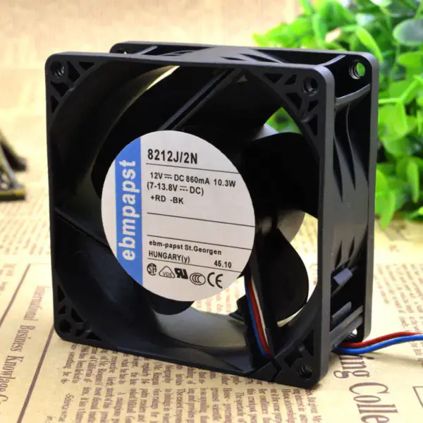 8212J/2N EBMPAPST 12V 10,3W ventilátor