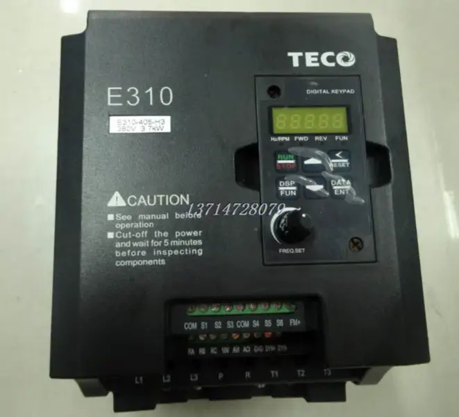 TECO E310-405-H3 3,7KW/380V