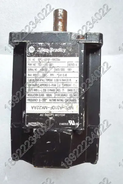 Motor ALLEN-BRADLEY MPL-A310F-MK22AA