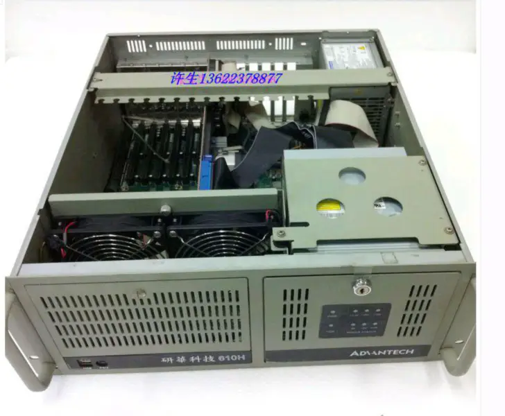 Průmyslová základní deska Advantech IPC-610H 610L PCA-6006/6187/P4 2.8/1G/ 80G