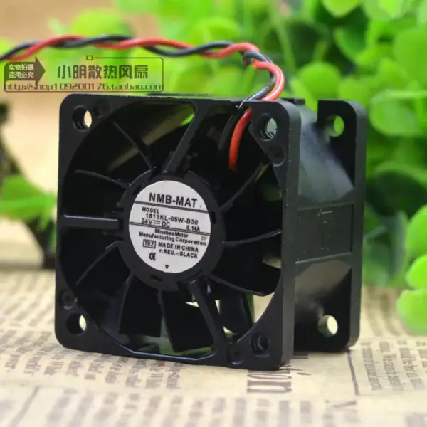NMB 4028 24V 0,14A 1611KL-05W-B30 4cm 2-vodičový ventilátor