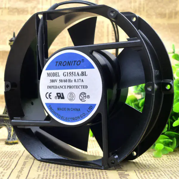 TRONITO G1551A3BL 380V 17251 17CM 0,17A ventilátor