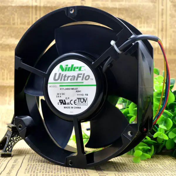 Nidec X17L24BS1M5-07A041 17250 24V 3,8A 17CM ventilátor