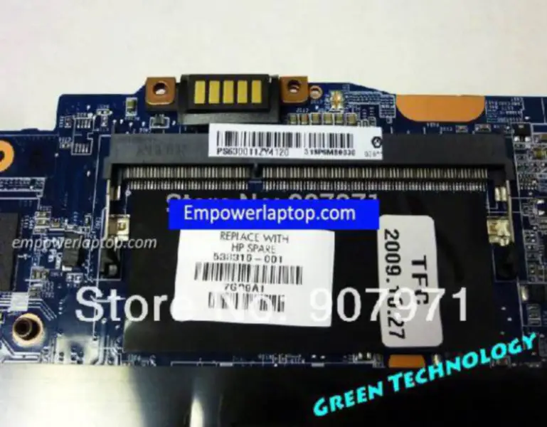 HP Envy 13 13T 538316-001 31SP6MB0030 SL9400 Základní deska