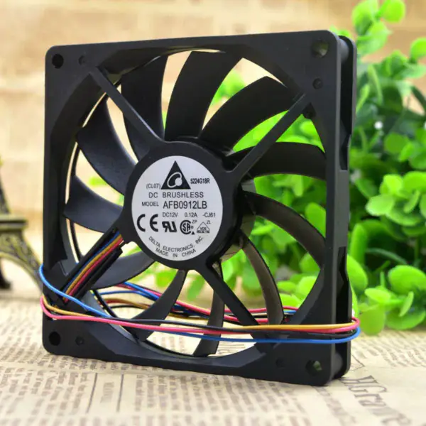 Ventilátor Delta 9015 9CM 12V 0,12A PWM AFB0912LB