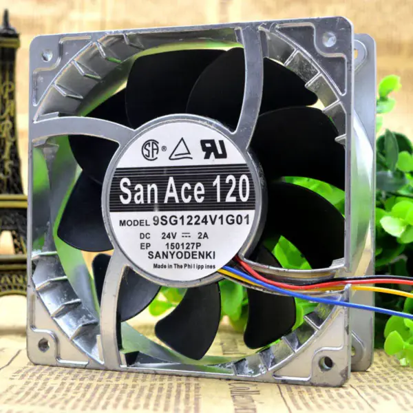 Sanyo 9SG1224V1G01 12CM 12038 24V 2A ventilátor