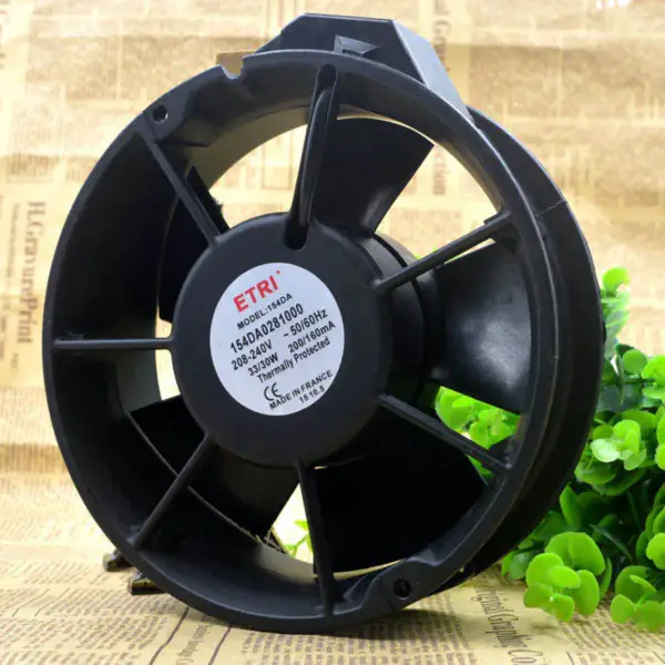 ETRI 154DA/028100 17250 208-240V 30/33W 17CM ventilátor