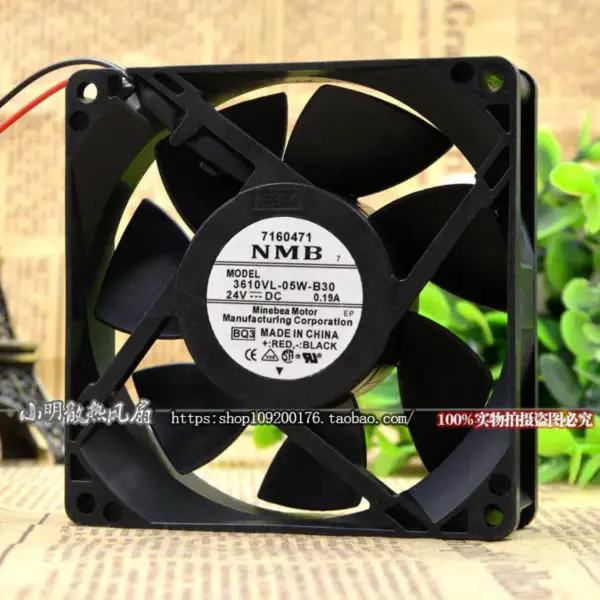 NMB-MAT 3610VL-05W-B30 Ventilátor DC24V 0,19A