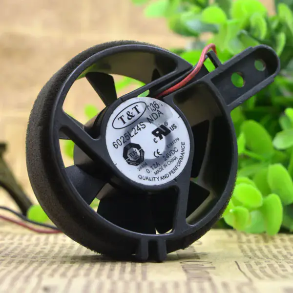 Ventilátor T&T 6CM 6025 24V 0,12A 6025L24S NDA