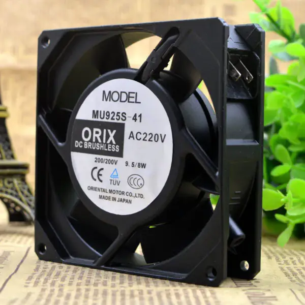 VEXTA ORIX MU925S-41 200V 9,5/8W 9225 9cm ventilátor