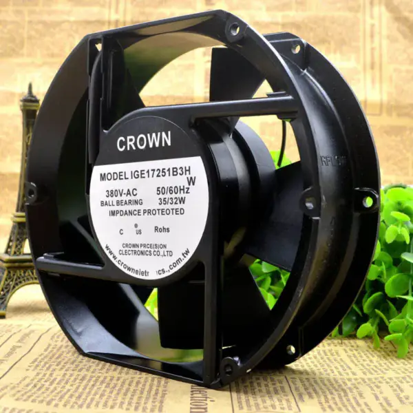 CROWN IGE17251B3H 380V 35/32W 17CM ventilátor