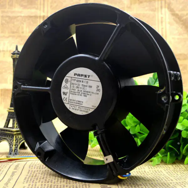 PAPST 172*51mm 24V ventilátor 18W TYP 6224N/12