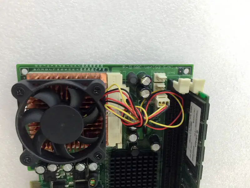 AXIOMTEK Industrial Motherboard P/N:620-G3A P-II SBC Ver:G3 s CPU RAM a FAN