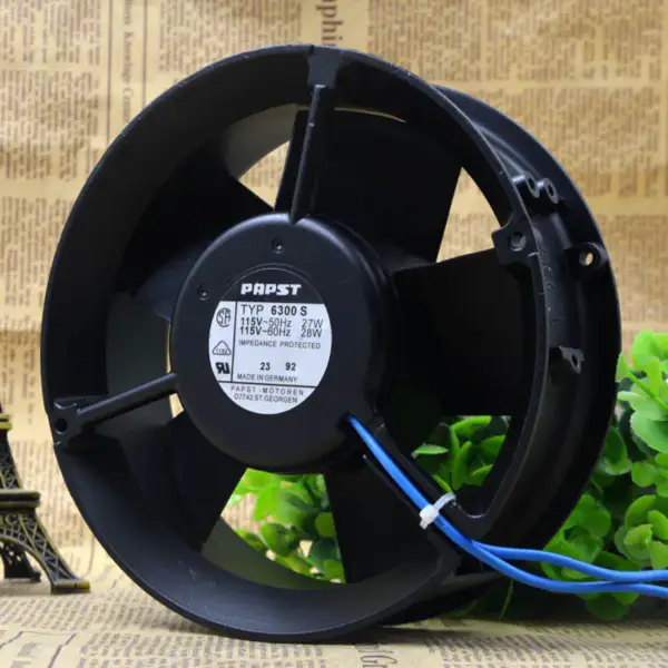 EBM PAPST TYP 6300S 115V 27W 17CM 17251 ventilátor