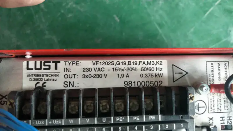 LUST VF1202S G19 FA K2 M3 B19