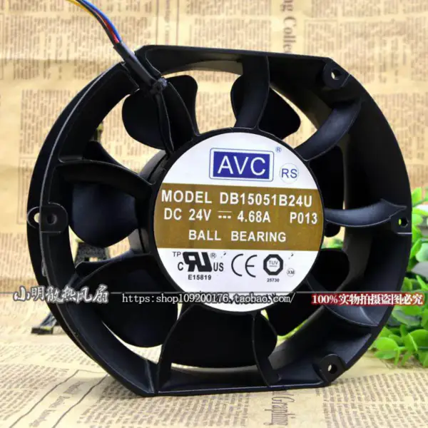 AVC DB15051B24U 15*17cm 24V 4,68A 17251 ventilátor