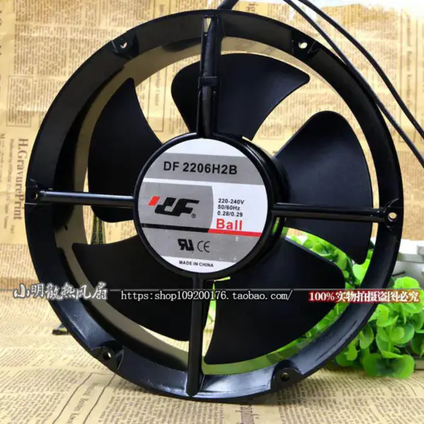 DF 2206H2B 220v 0,28a 20060 20CM ventilátor